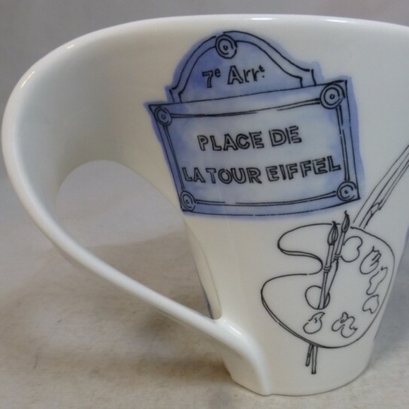 Villeroy & Boch New Wave Paris France Mug in Porcelain, Made in Germany - Picture 4 of 8